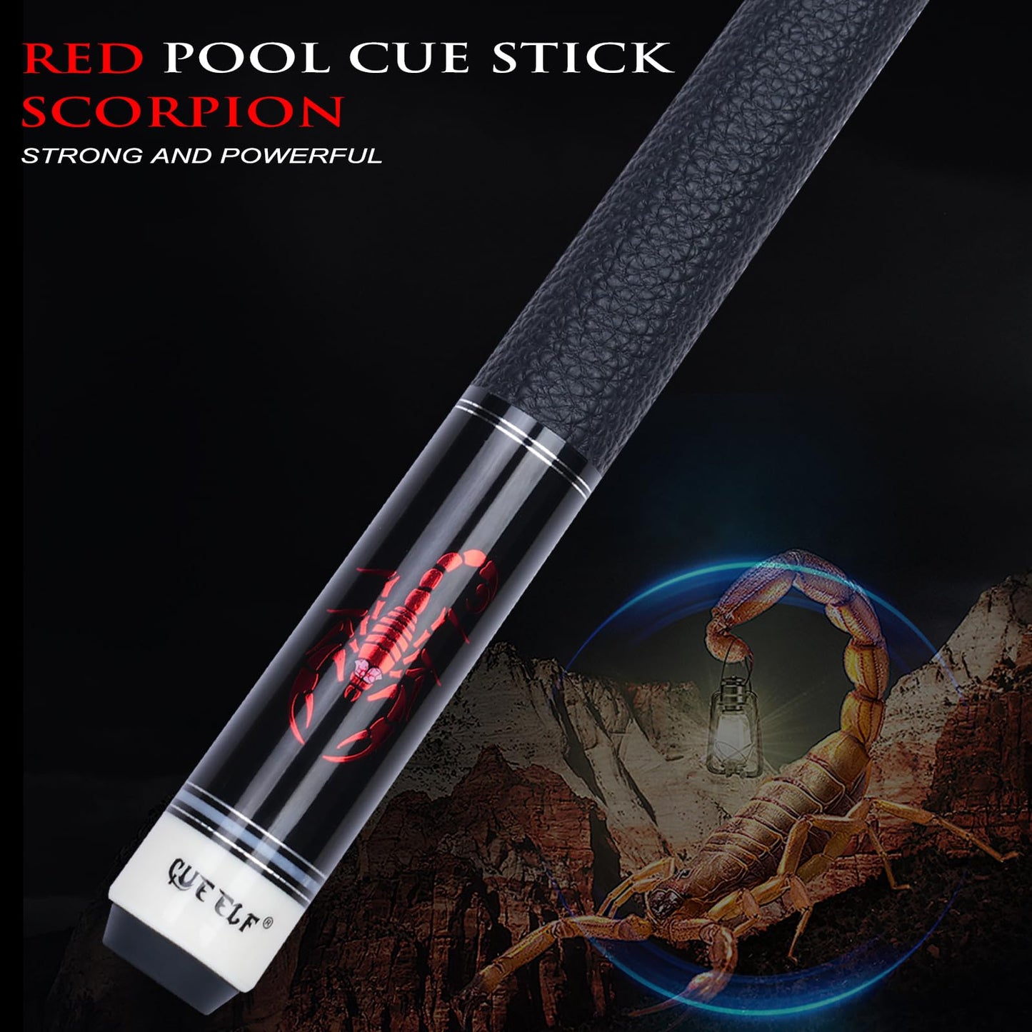 Scorpion 58" Maple Pool Cue 19.5-21oz