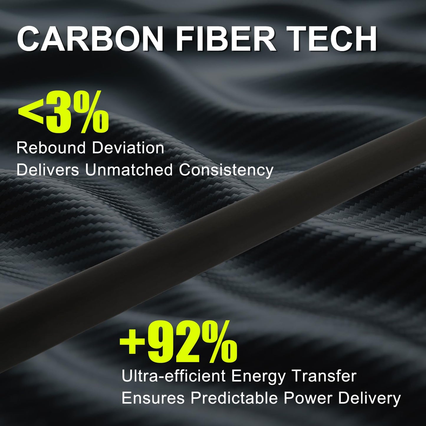 Carbon Fiber Pool Cue 19.5oz