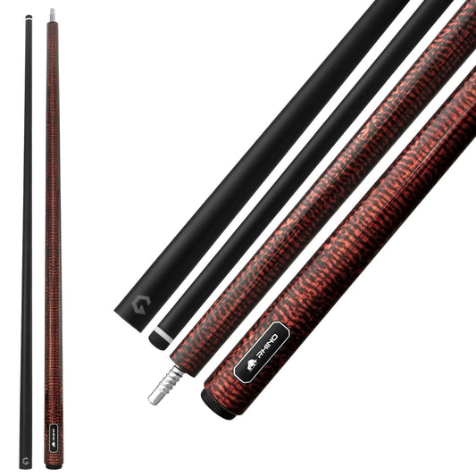 RHINO G-w Series Pool Cue – 12.5mm Tip, Exotic Woods