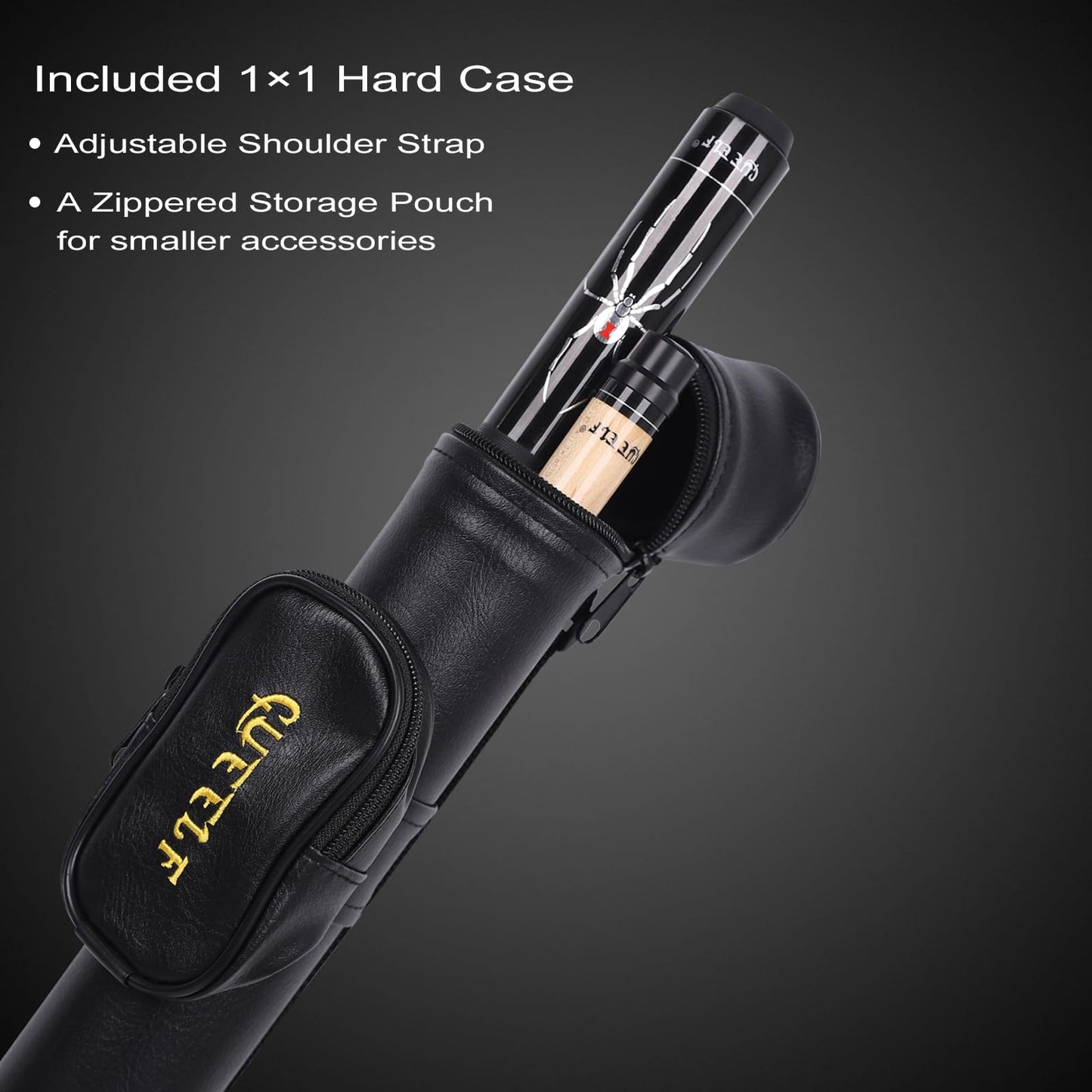 Scorpion 58" Maple Pool Cue 19.5-21oz