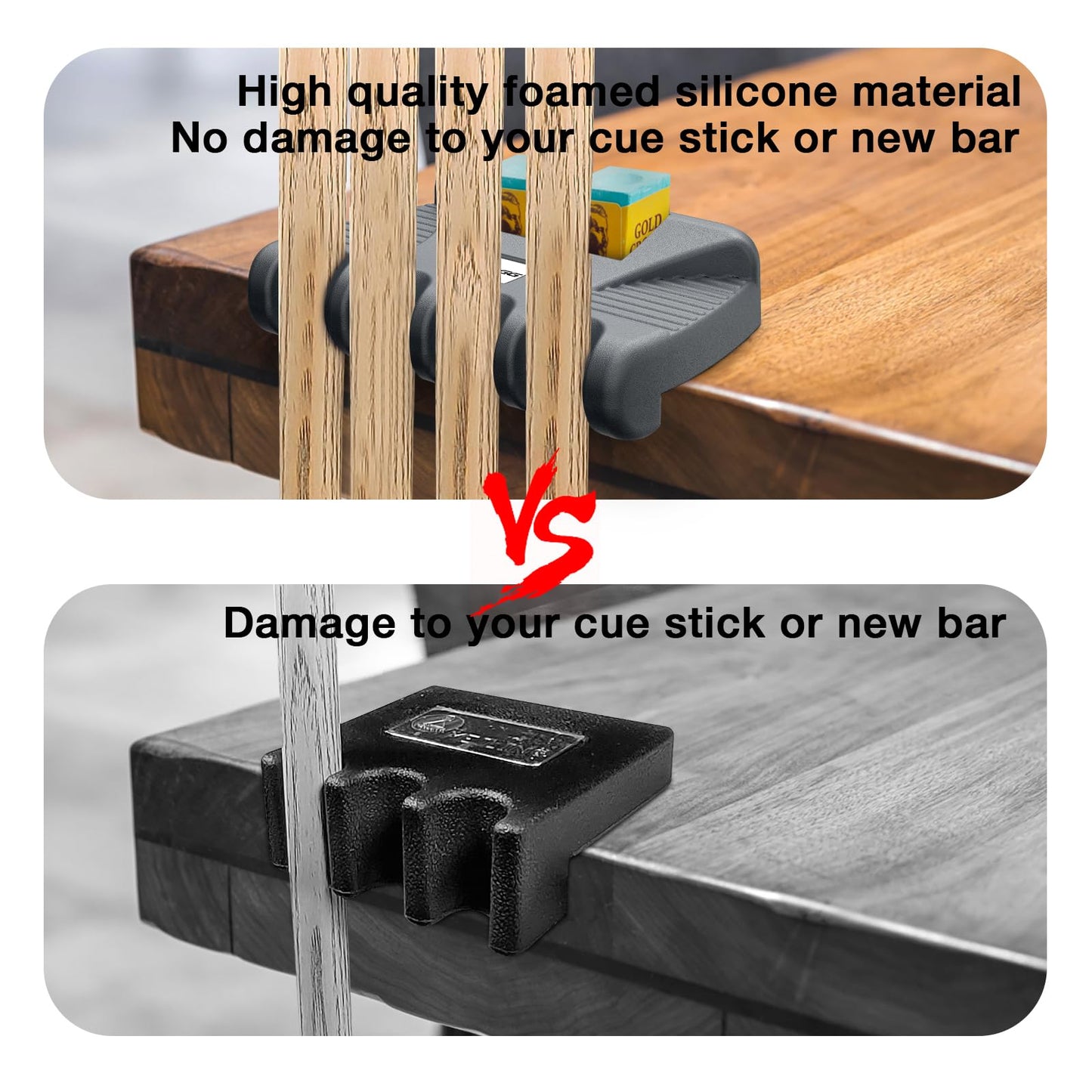 Portable Weighted Cue Rest