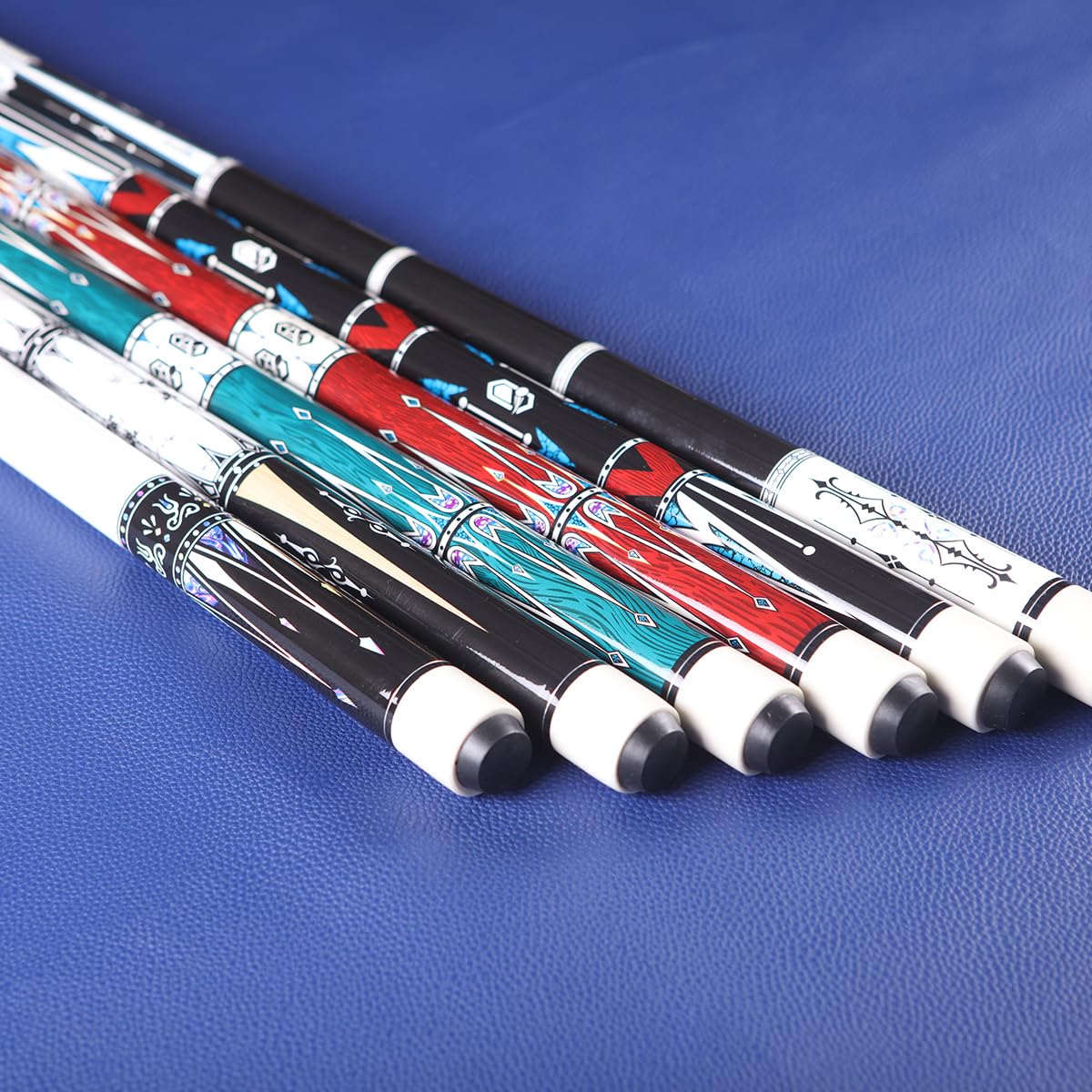 58" Canadian Maple Pool Cue – 13mm Tip