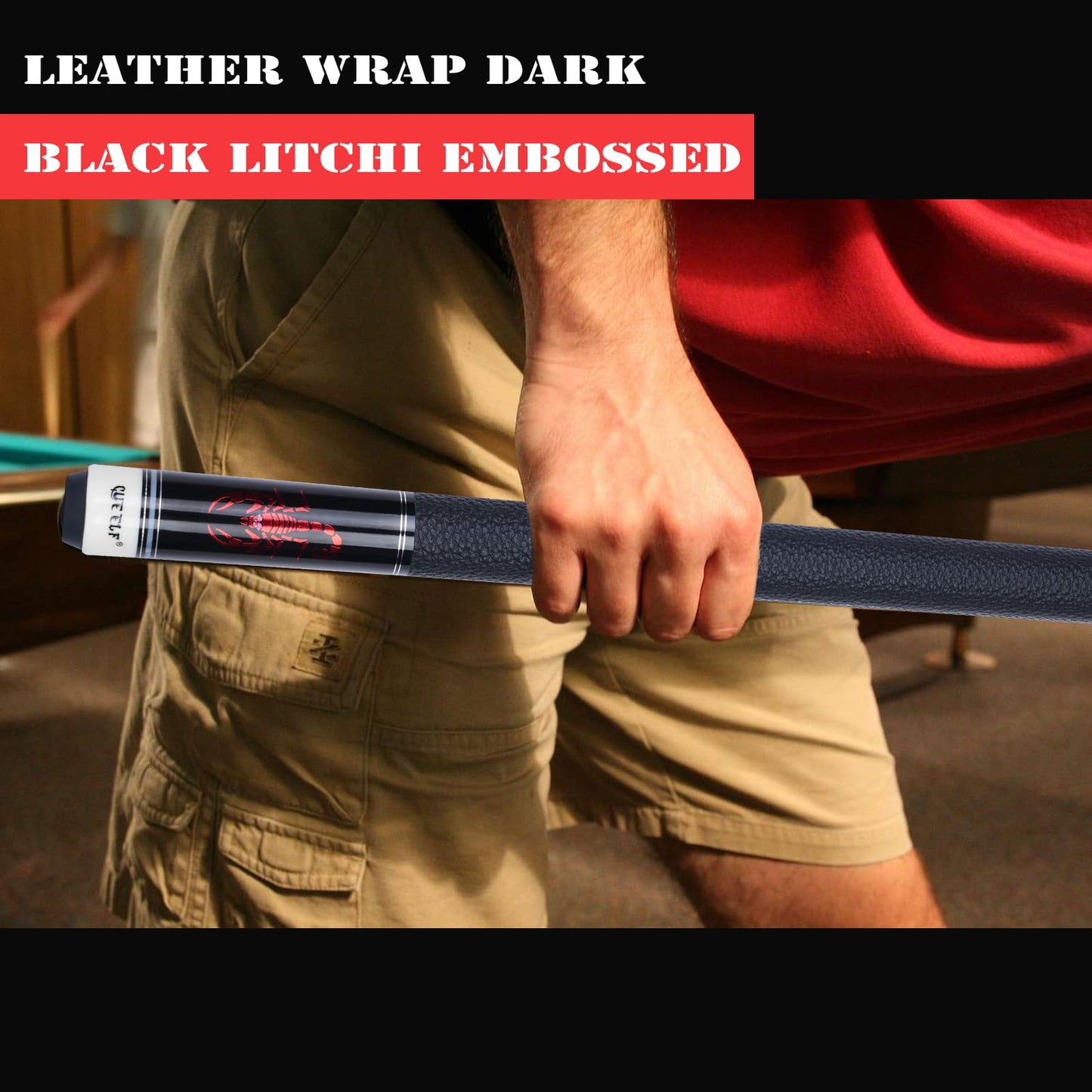 Scorpion 58" Maple Pool Cue 19.5-21oz