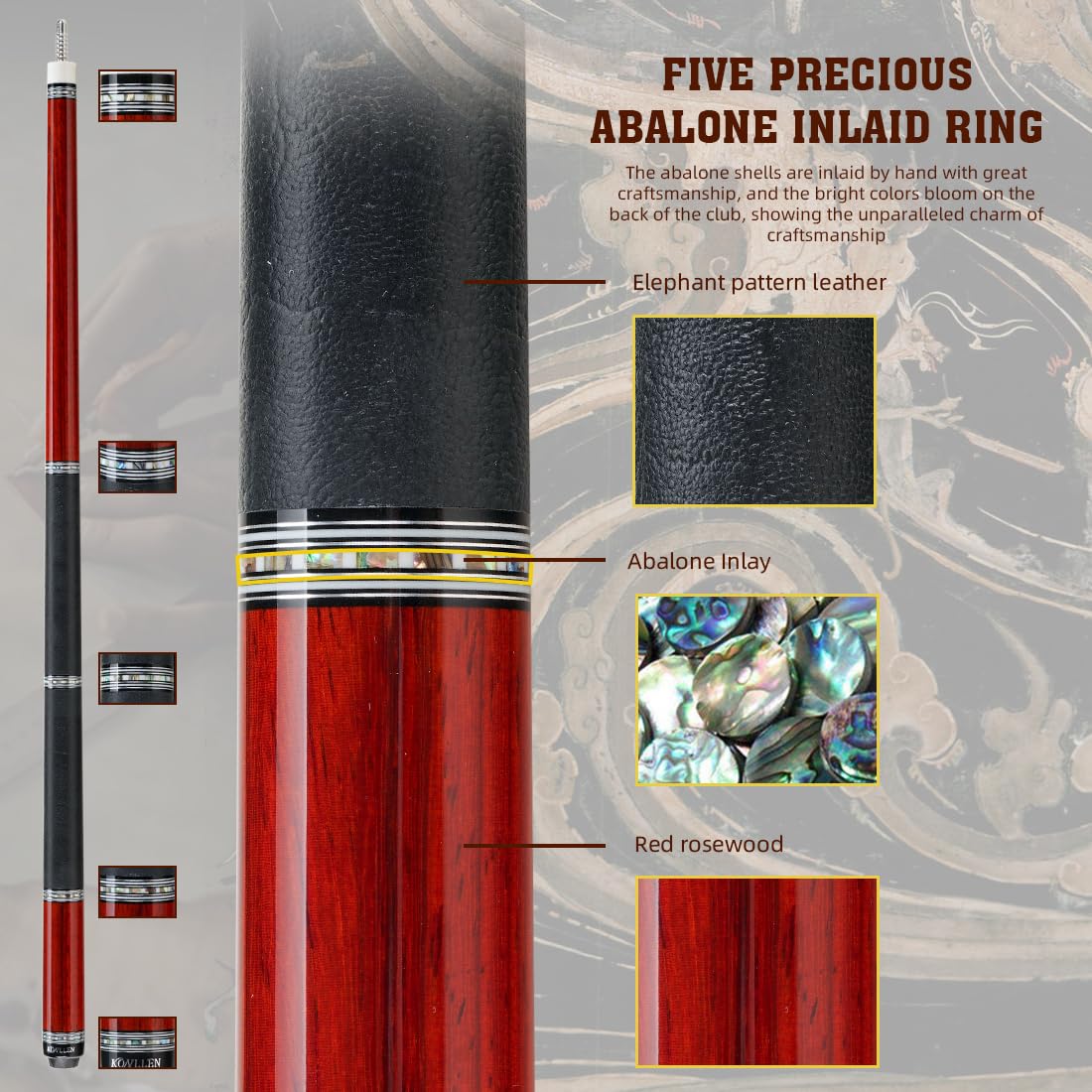 KONLLEN AXA Carbon Fiber Pool Cue