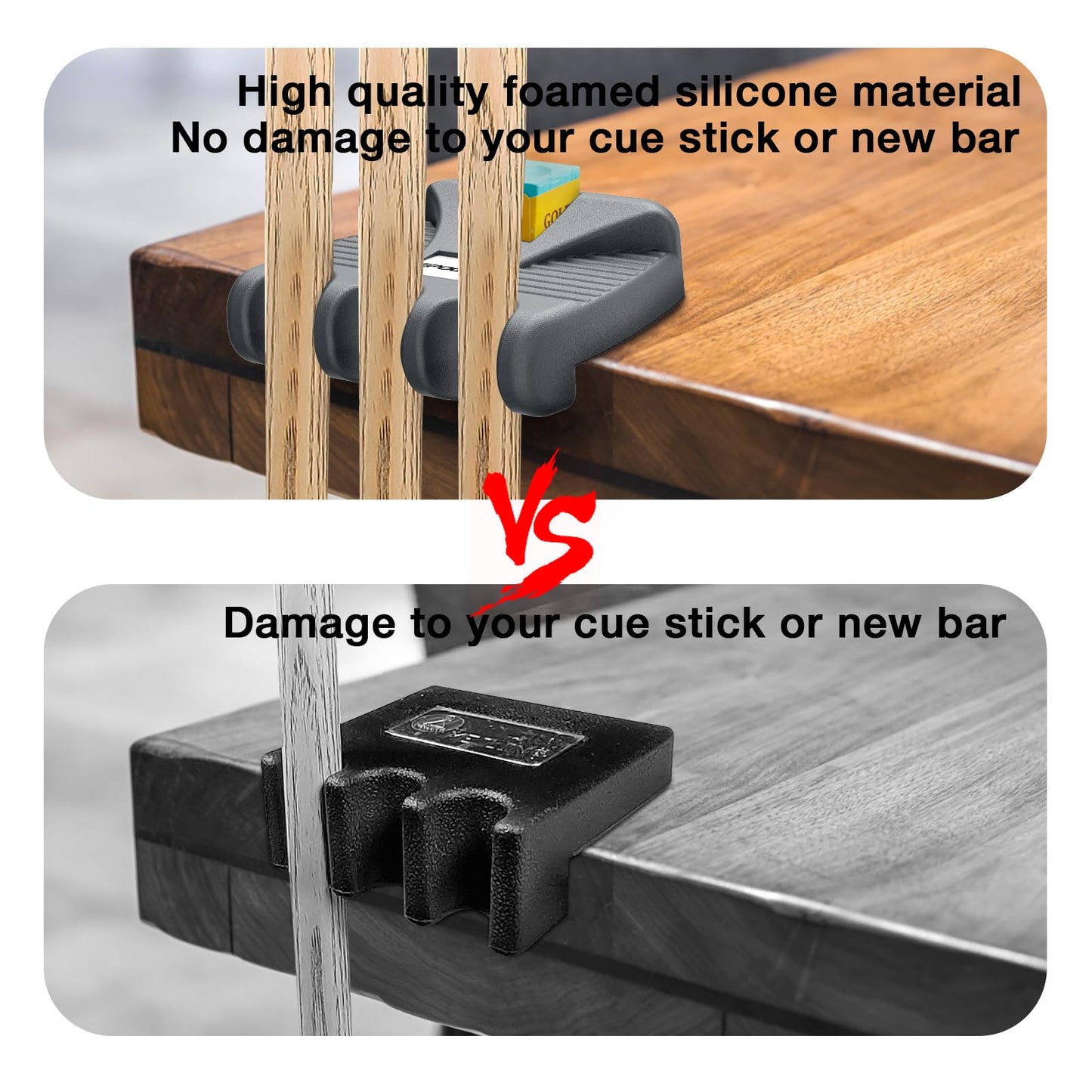 Portable Weighted Cue Rest