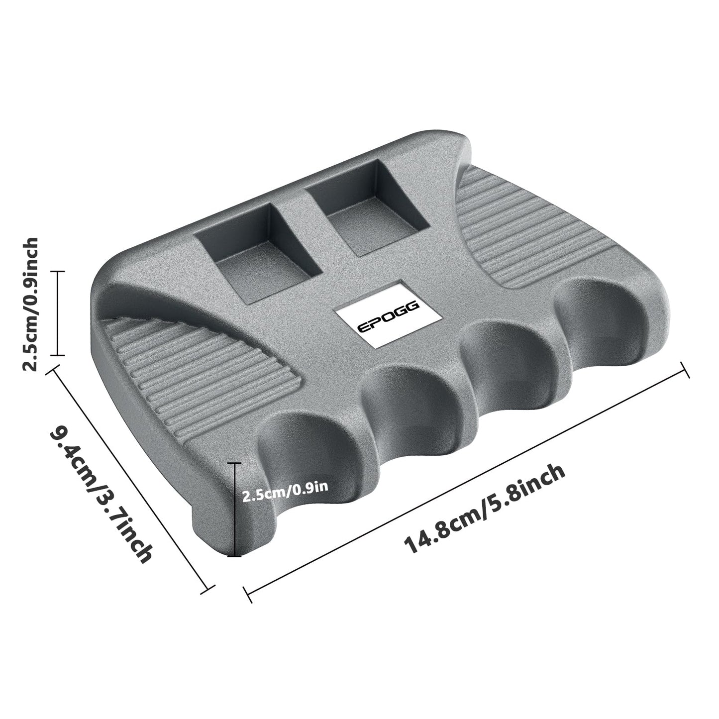 Portable Weighted Cue Rest