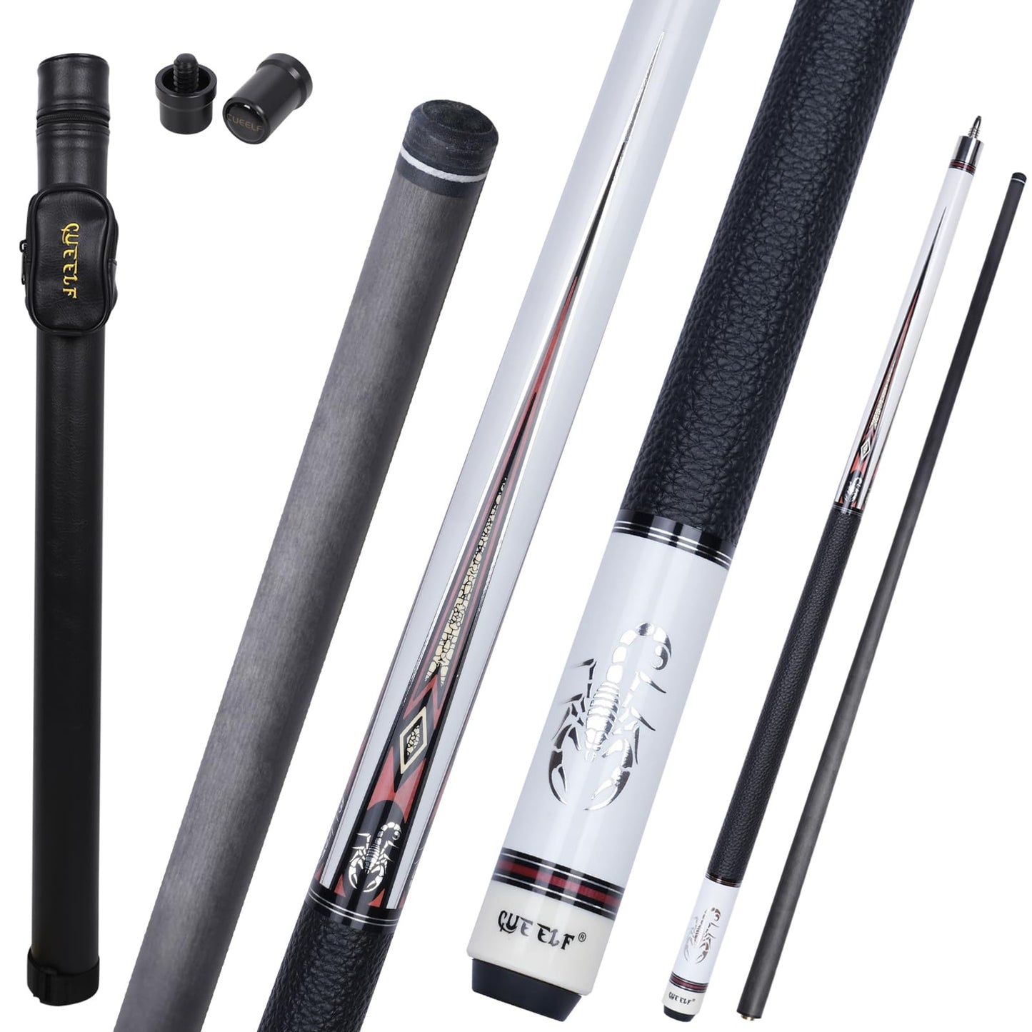 Carbon Fiber Professional Pool Cue 12.5mm