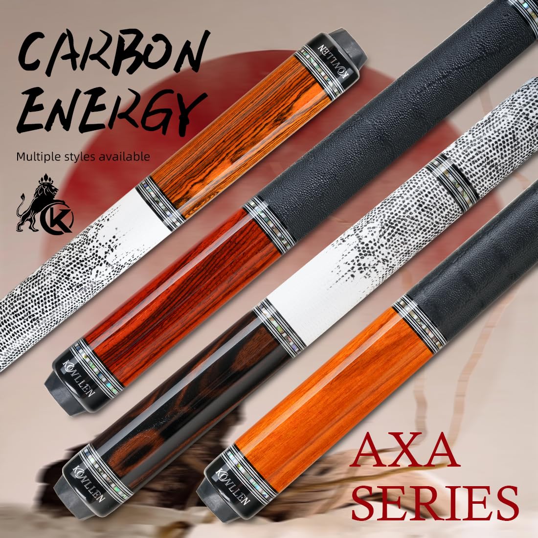 KONLLEN AXA Carbon Fiber Pool Cue
