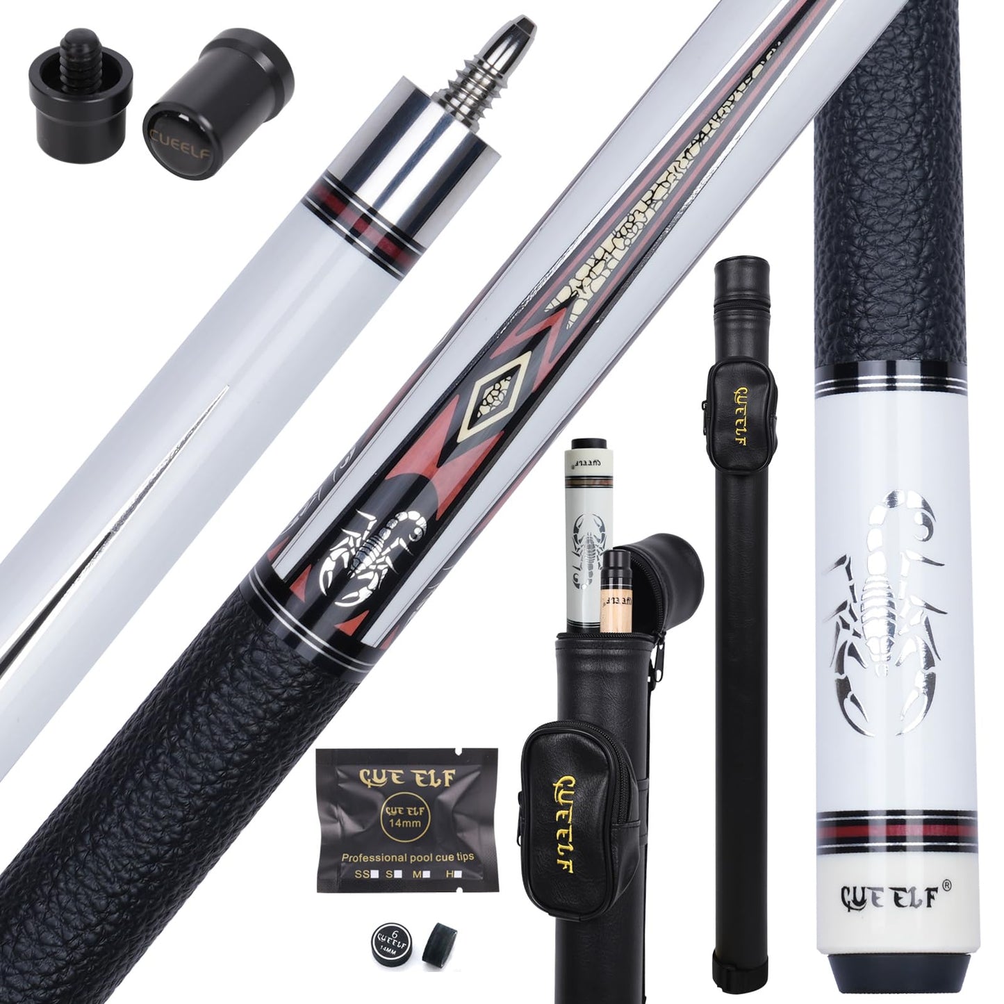 Scorpion 58" Maple Pool Cue 19.5-21oz