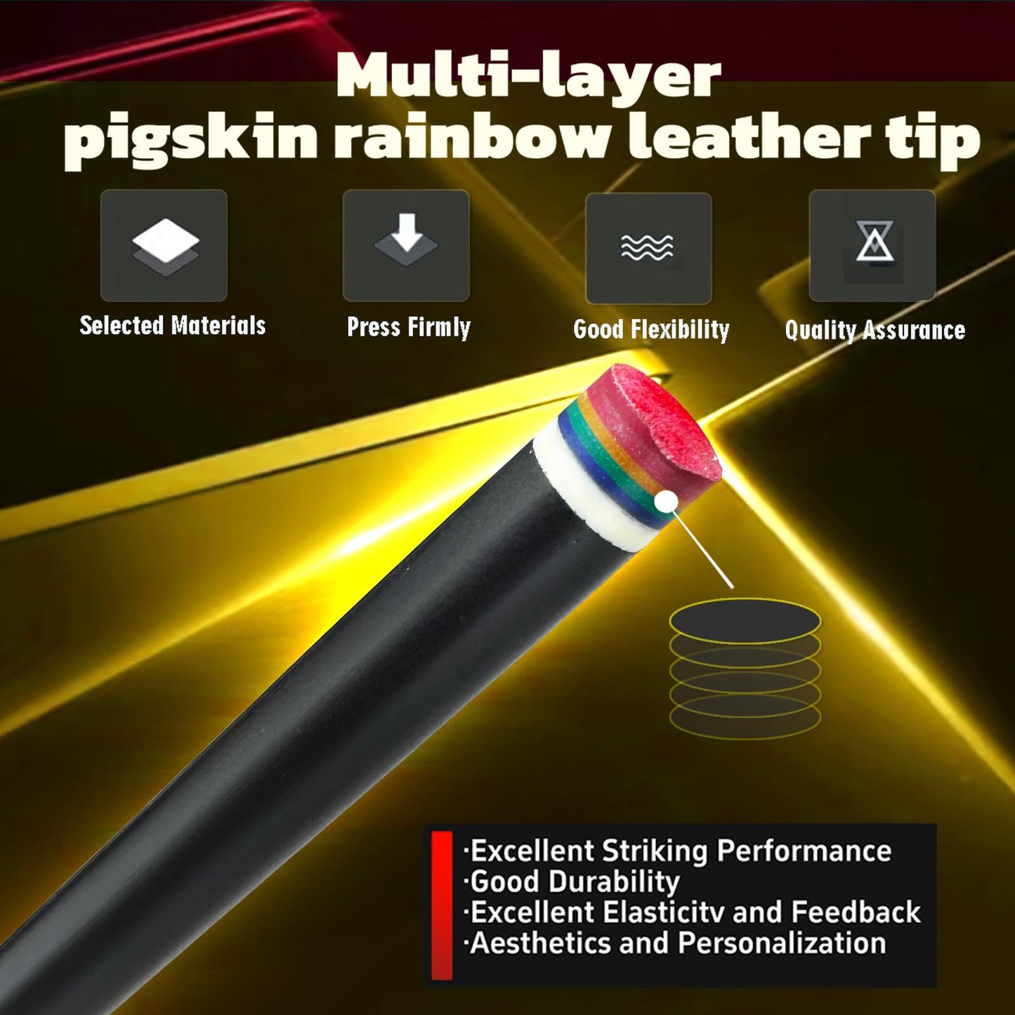 Tai Ba 2-Piece Pool Cue 58"