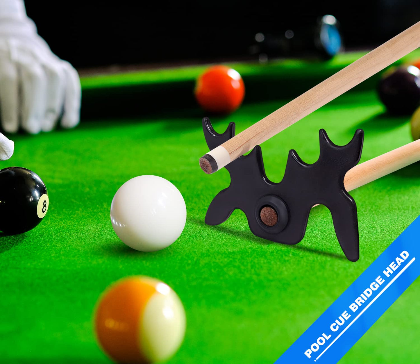 GSE Black Plastic Slip-On Pool Bridge Head