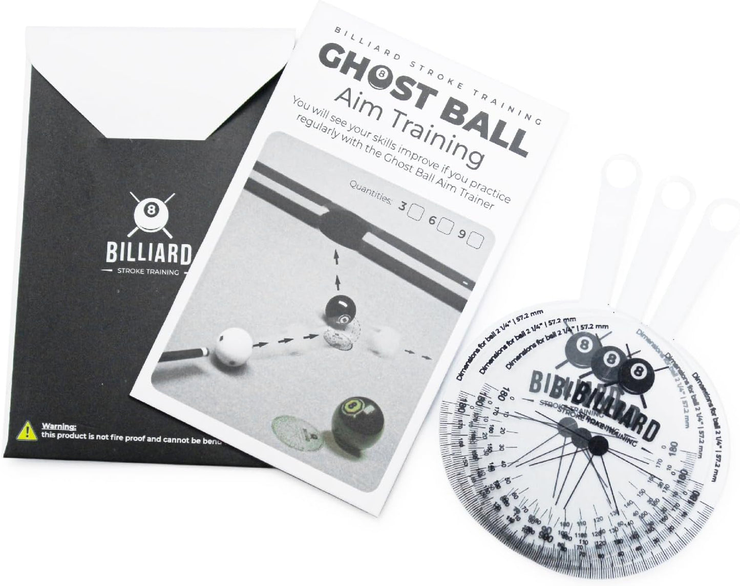Ghost Ball Aim Trainer 3pcs