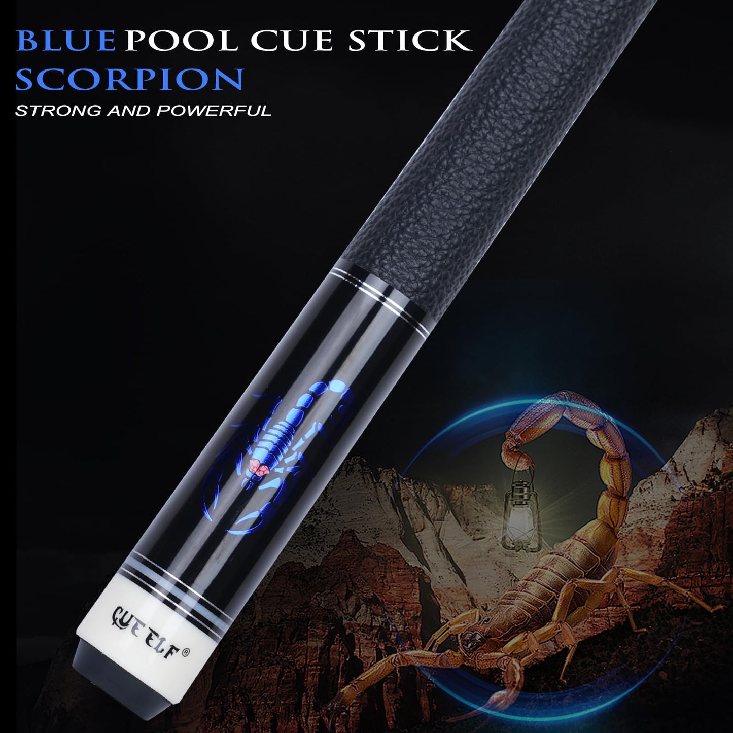Scorpion 58" Maple Pool Cue 19.5-21oz