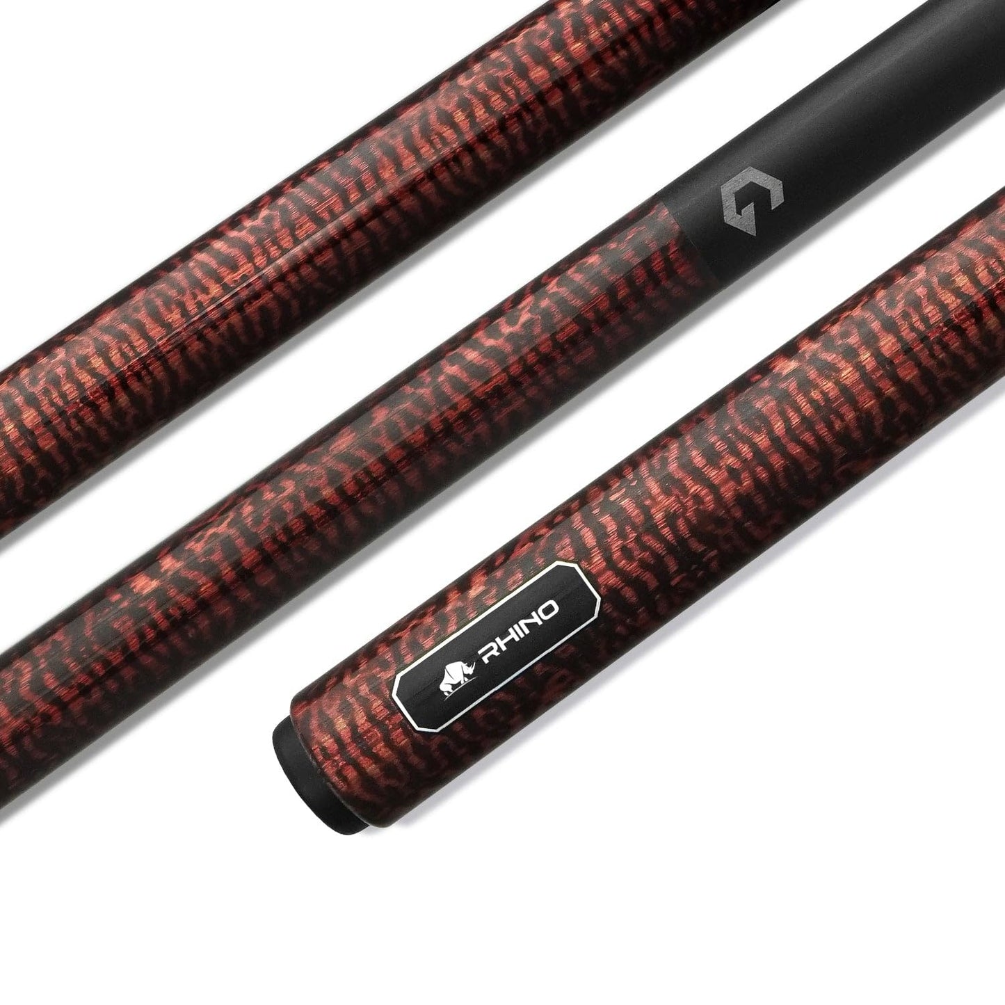 RHINO G-w Series Pool Cue – 12.5mm Tip, Exotic Woods