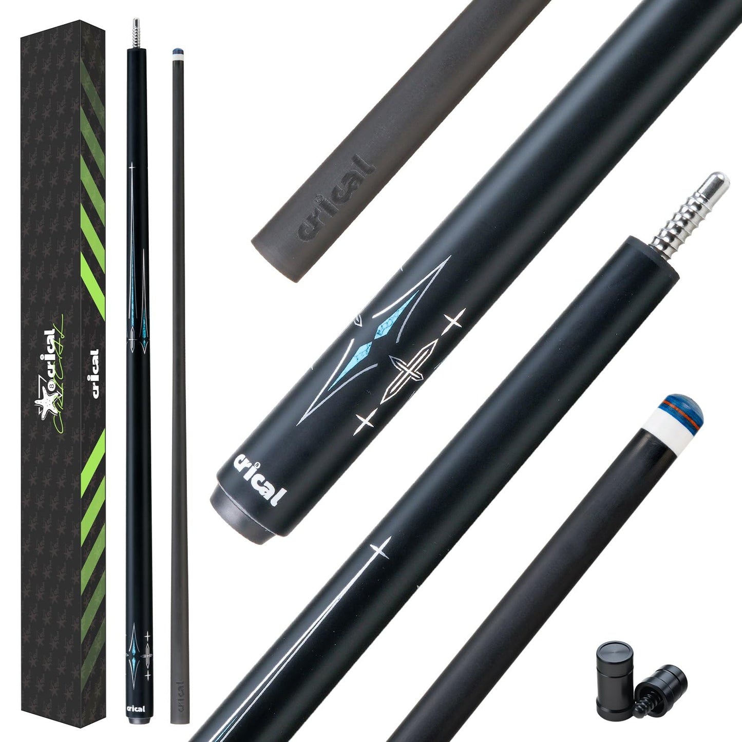 CRICAL 58" Carbon Fiber Pool Cue