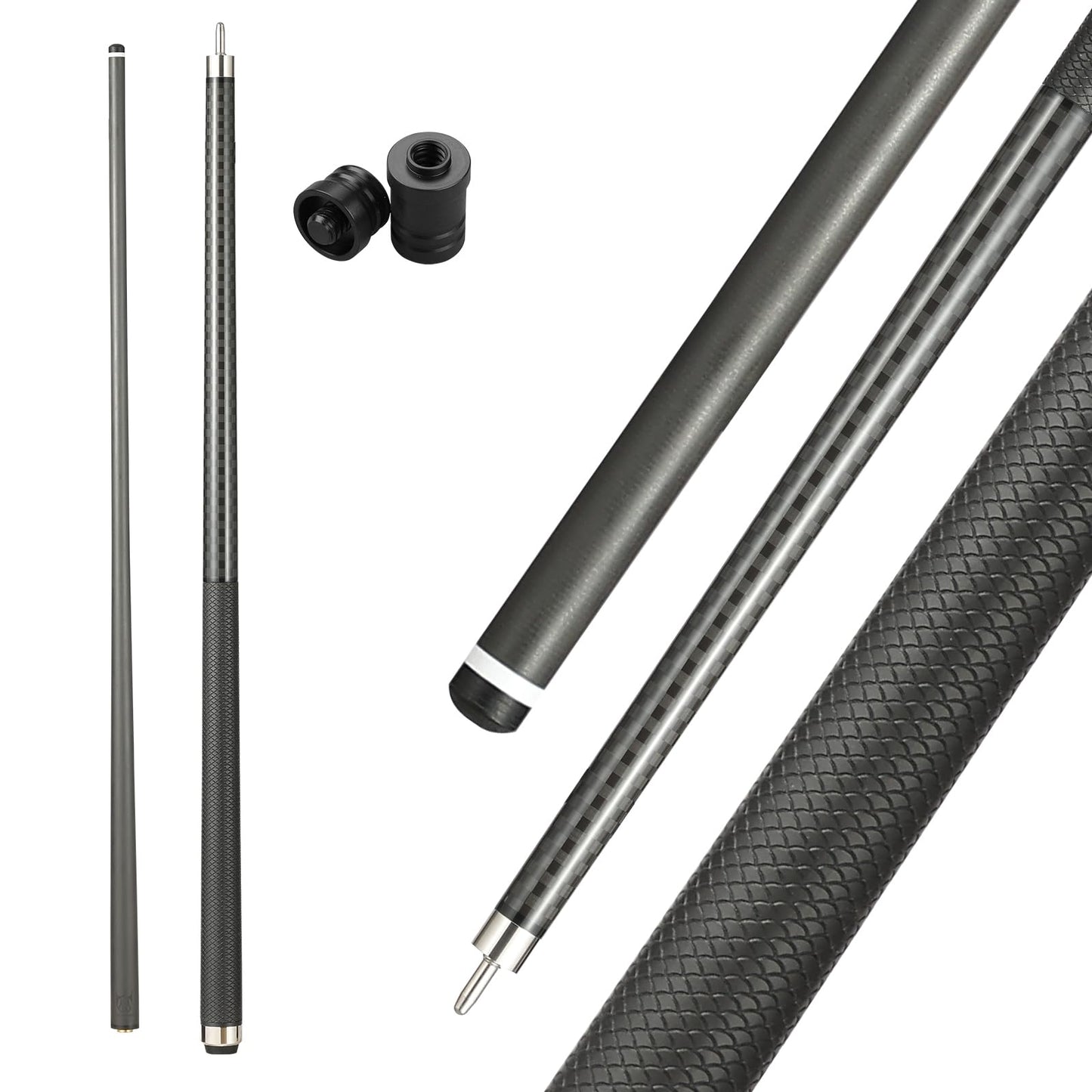 CROWN ME Carbon Fiber Pool Cue 20oz