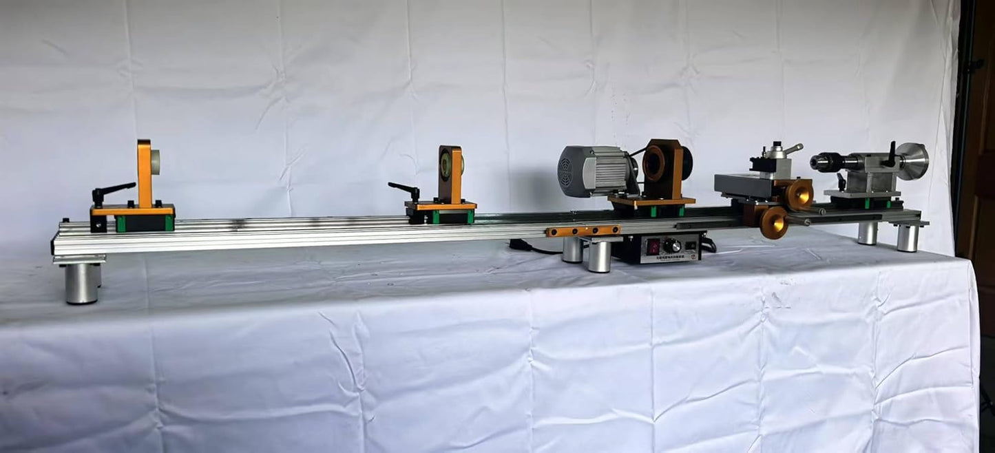 Removable Pool Cue Lathe Kit