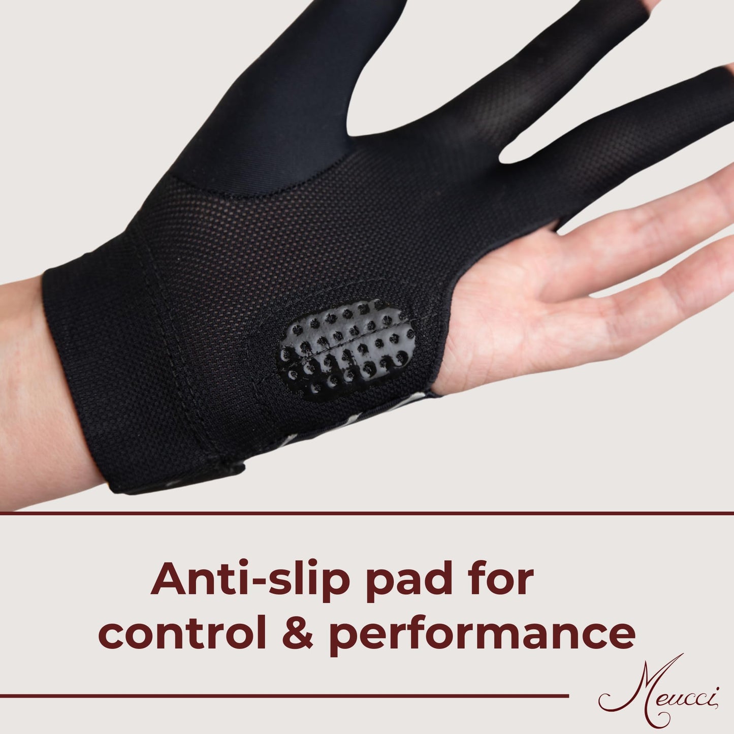 Meucci Elite Stroke Pool Glove