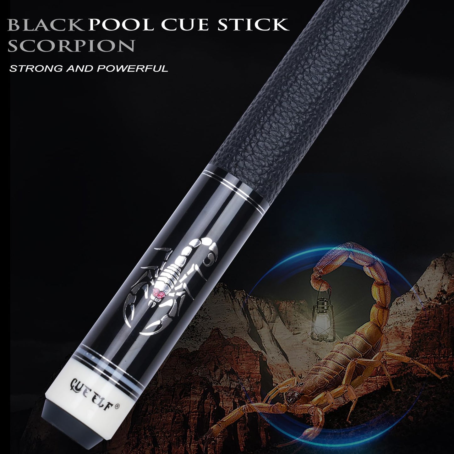 Carbon Fiber Professional Pool Cue 12.5mm