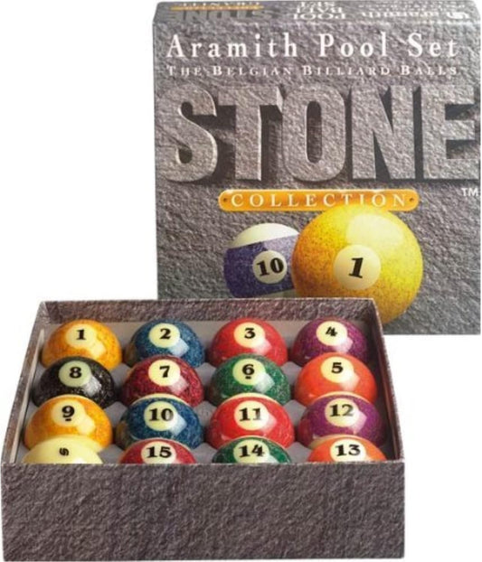 Aramith Stone Collection Pool and Billiard Ball Set
