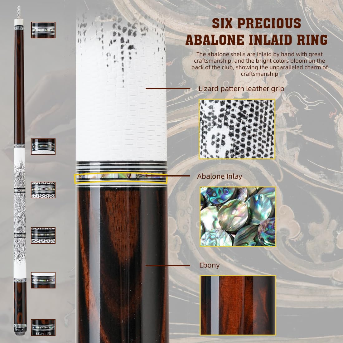 KONLLEN AXA Carbon Fiber Pool Cue