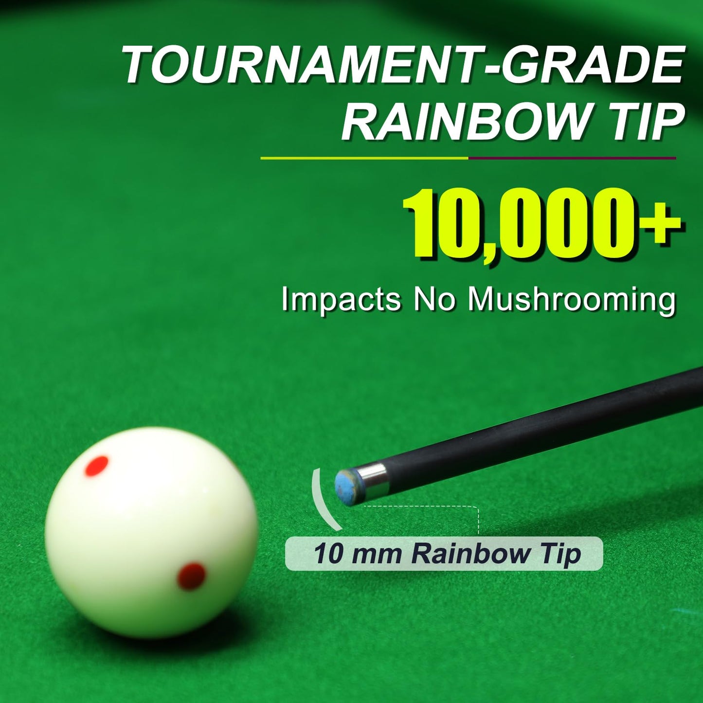 Carbon Fiber Pool Cue 19.5oz