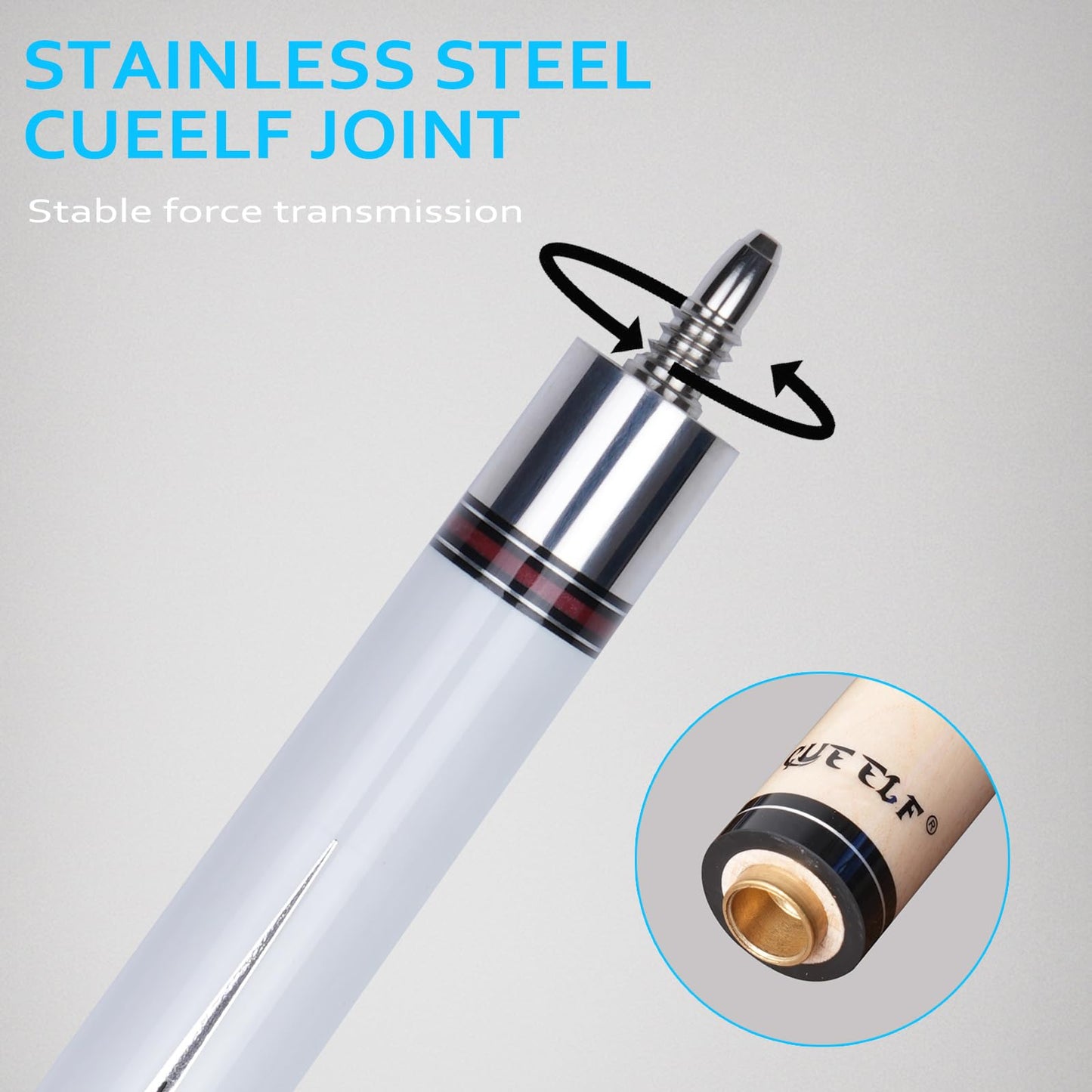 Scorpion 58" Maple Pool Cue 19.5-21oz