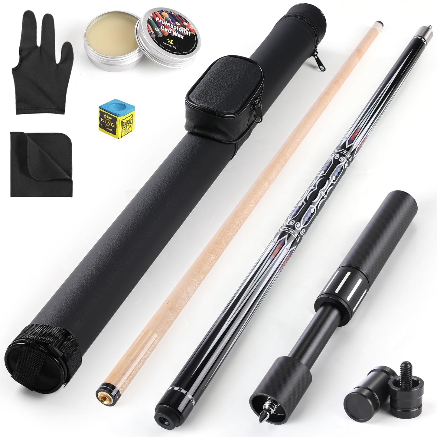 Premium 58" Pool Cue Set