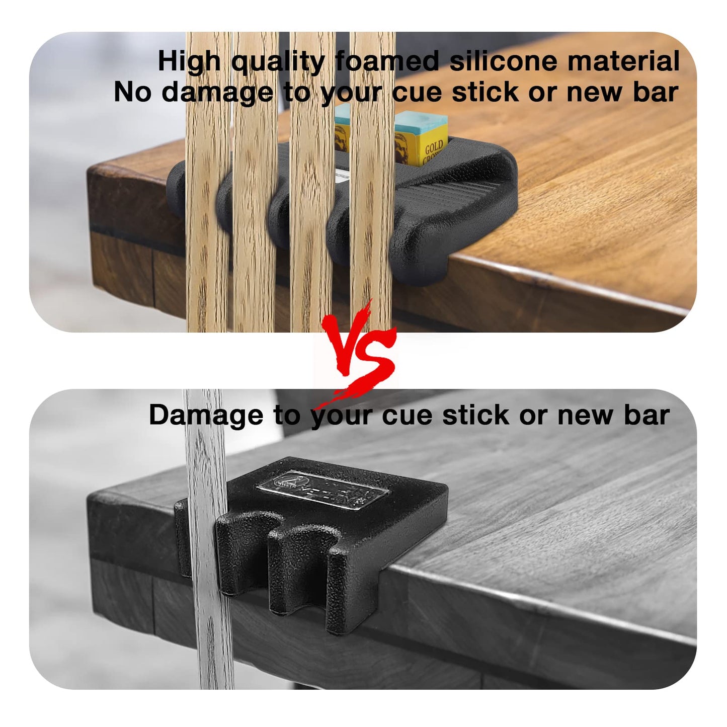 Portable Weighted Cue Rest