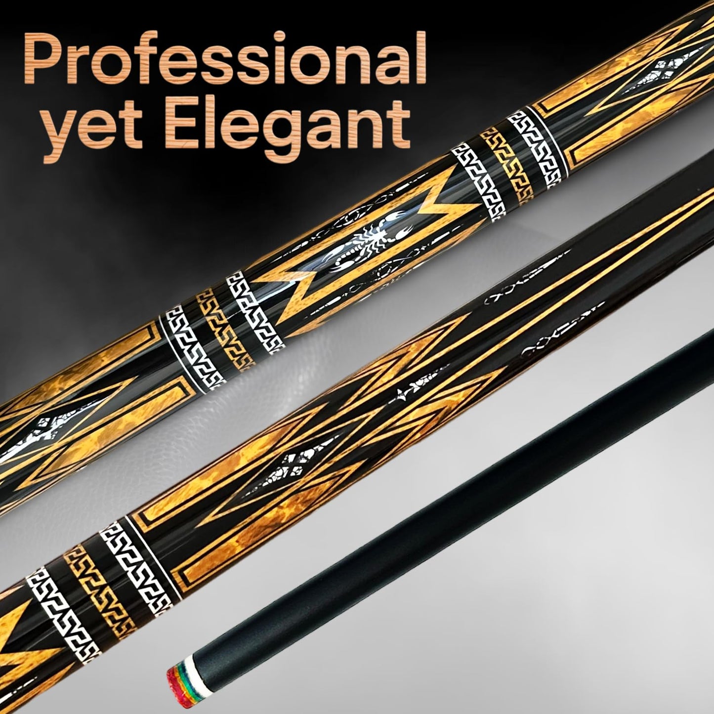 Tai Ba 2-Piece Pool Cue 58"