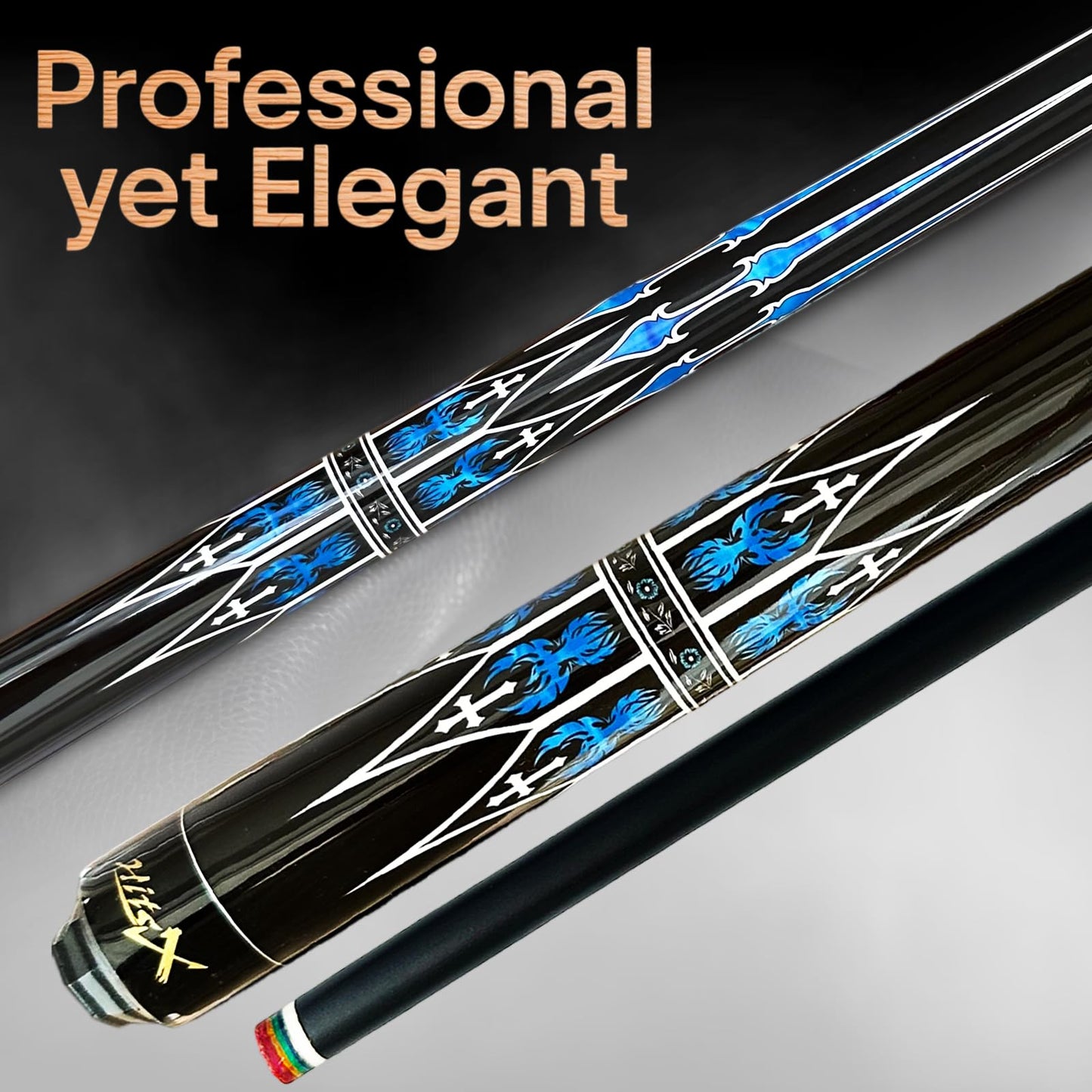 Tai Ba 2-Piece Pool Cue 58"