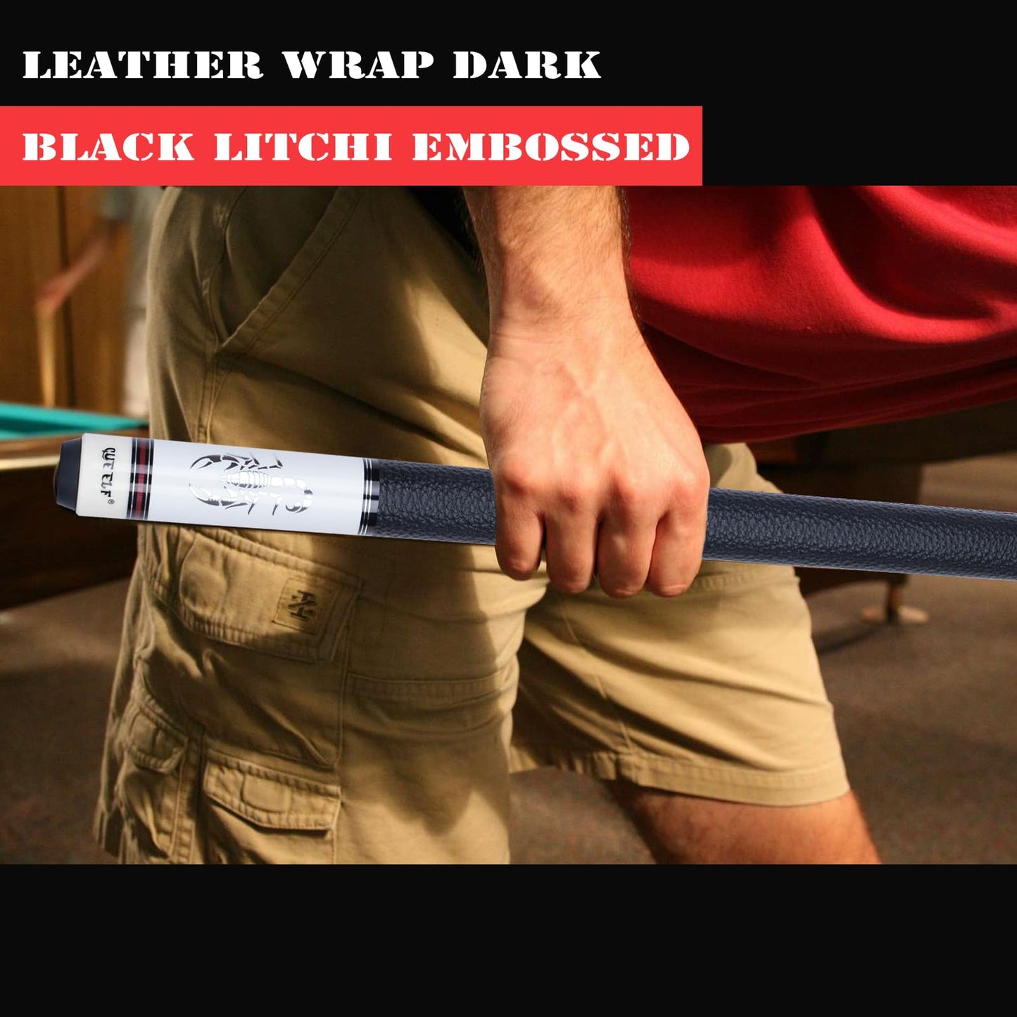 Scorpion 58" Maple Pool Cue 19.5-21oz