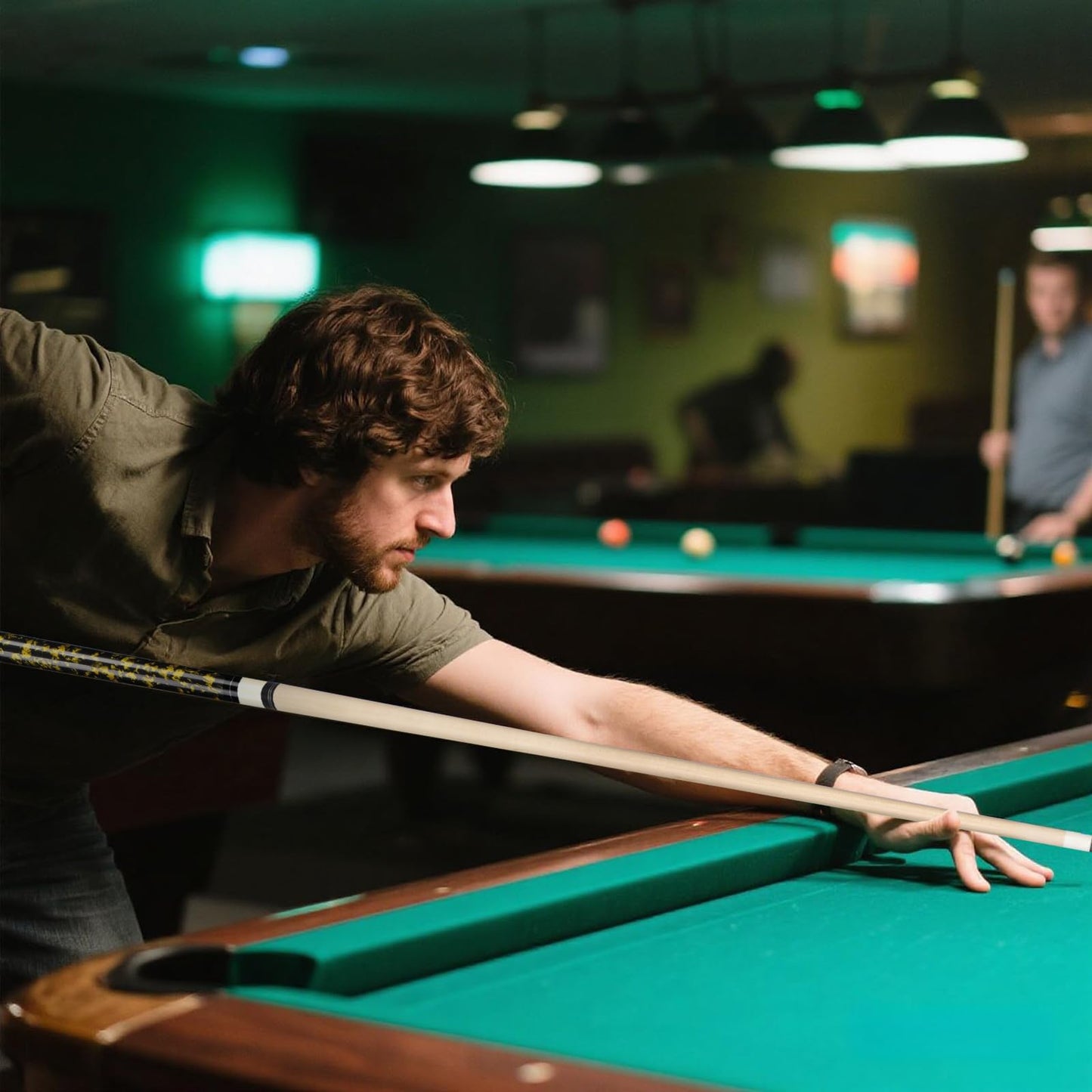 LOTKEY 4-Piece Pool Cue Set