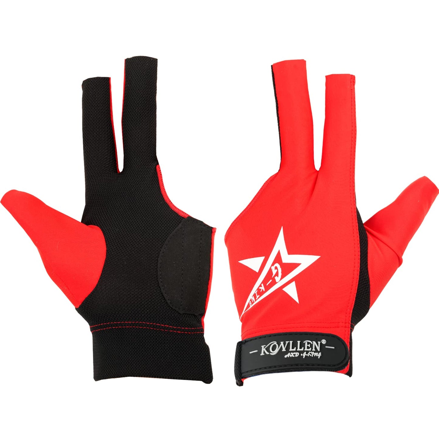 KONLLEN Adjustable Billiard Gloves