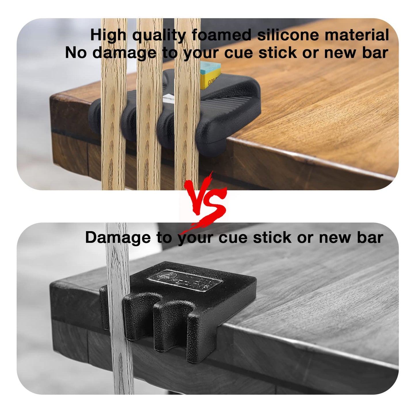 Portable Weighted Cue Rest