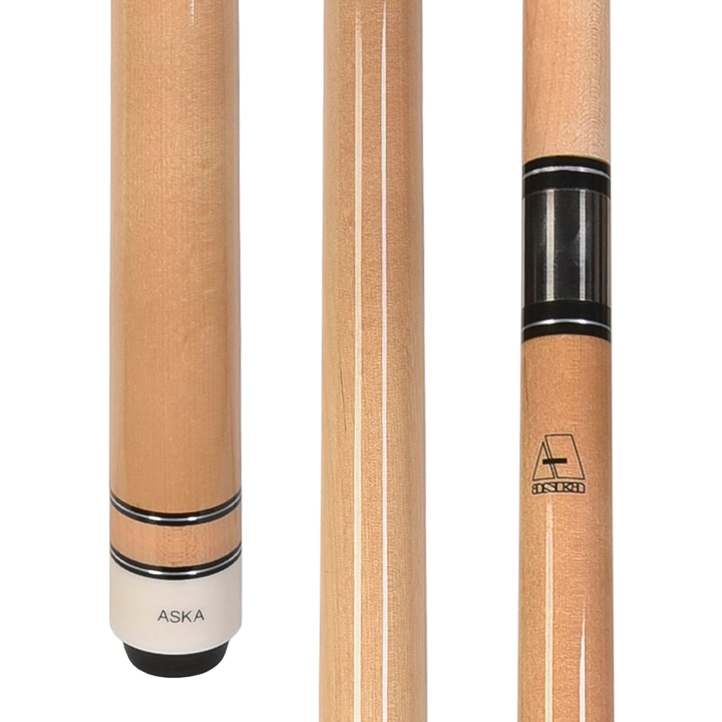 ASKA L3 58" No Wrap Pool Cue – Maple, 13mm Tip
