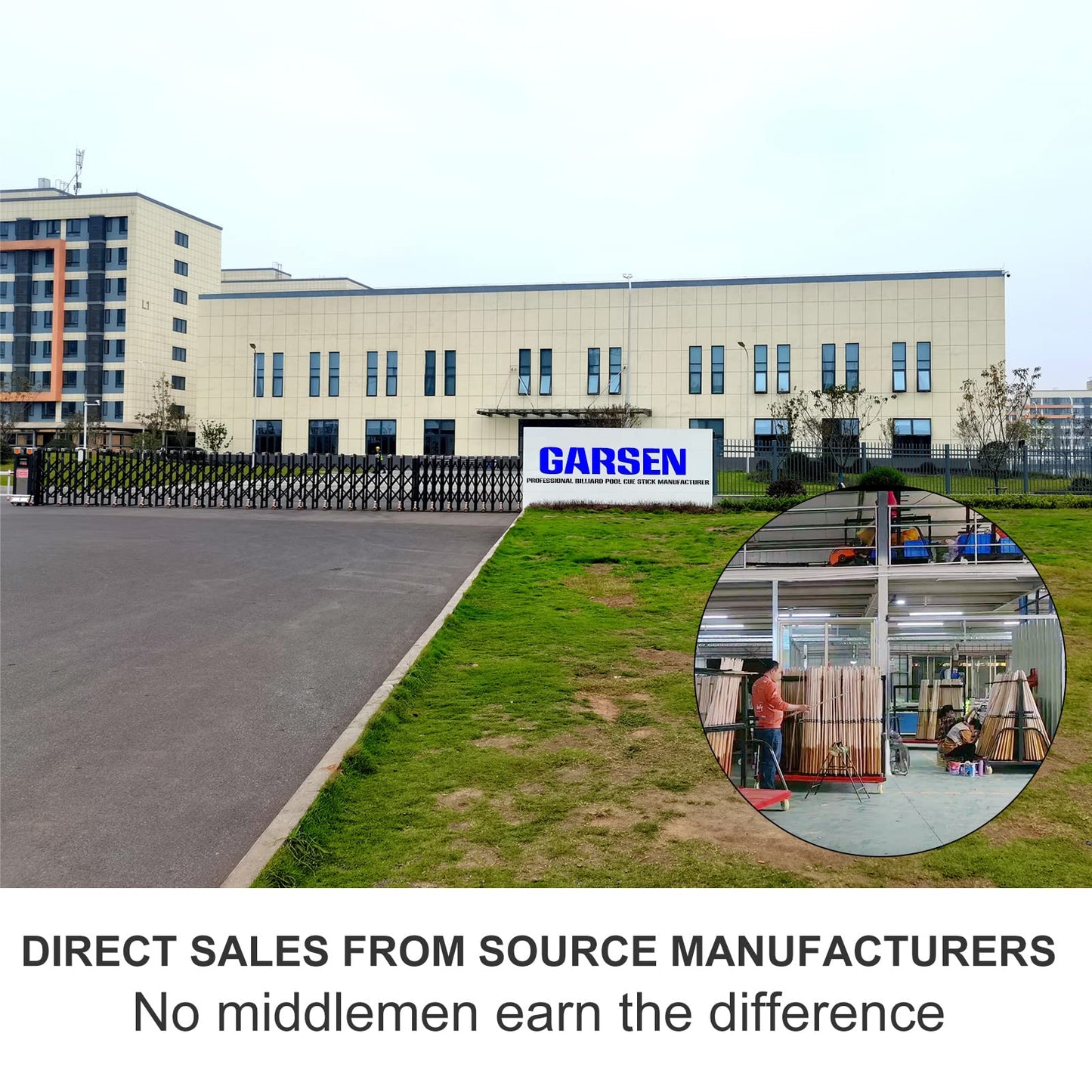 4-Piece Pool Cue Sticks 58"