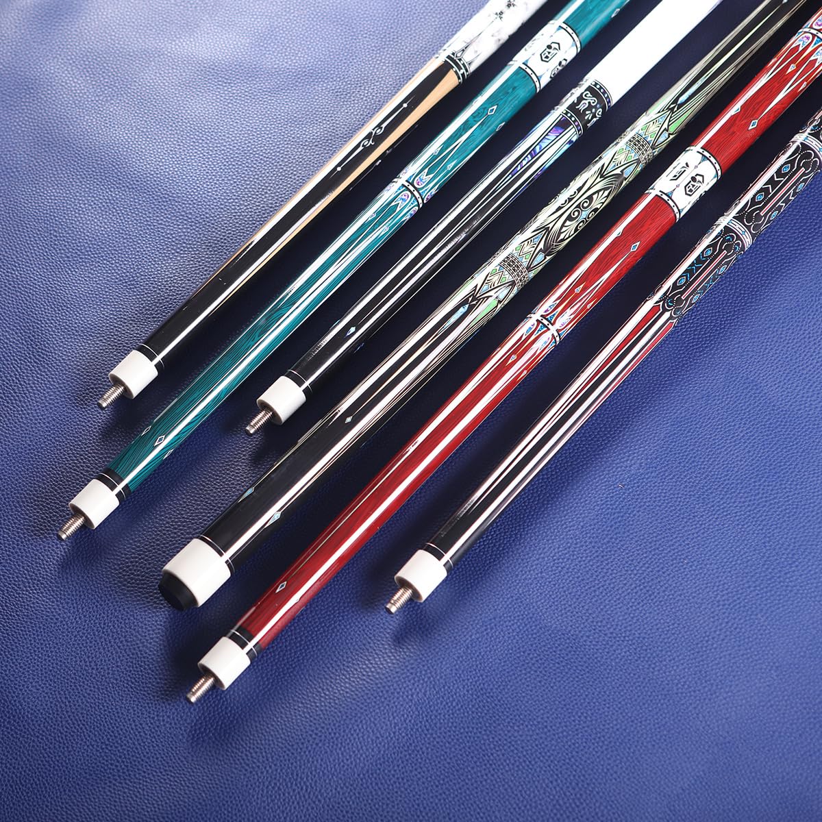 58" Canadian Maple Pool Cue – 13mm Tip