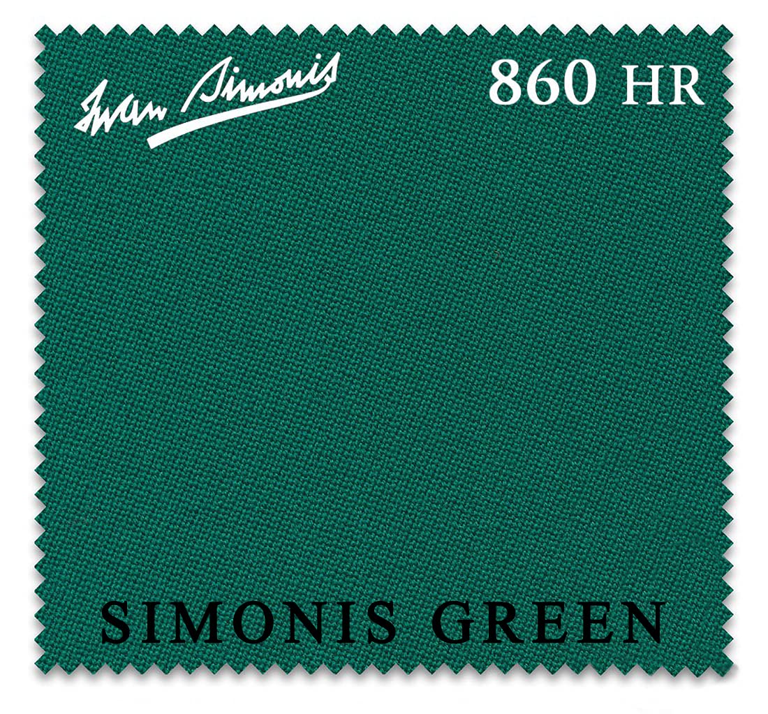 Simonis 860HR Pool Table Cloth with Pre-Cut Rails