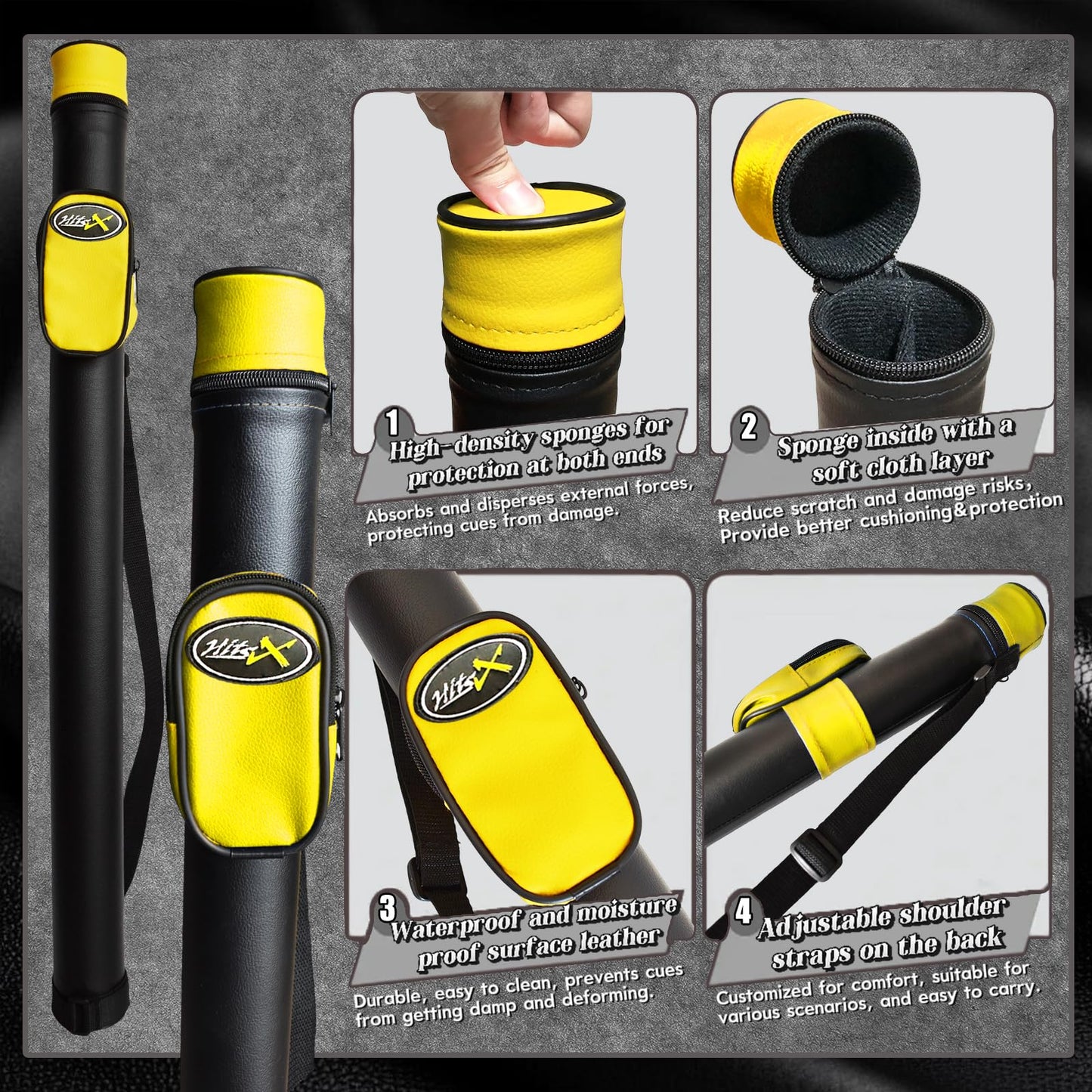 Tai Ba 2-Piece Pool Cue 58"