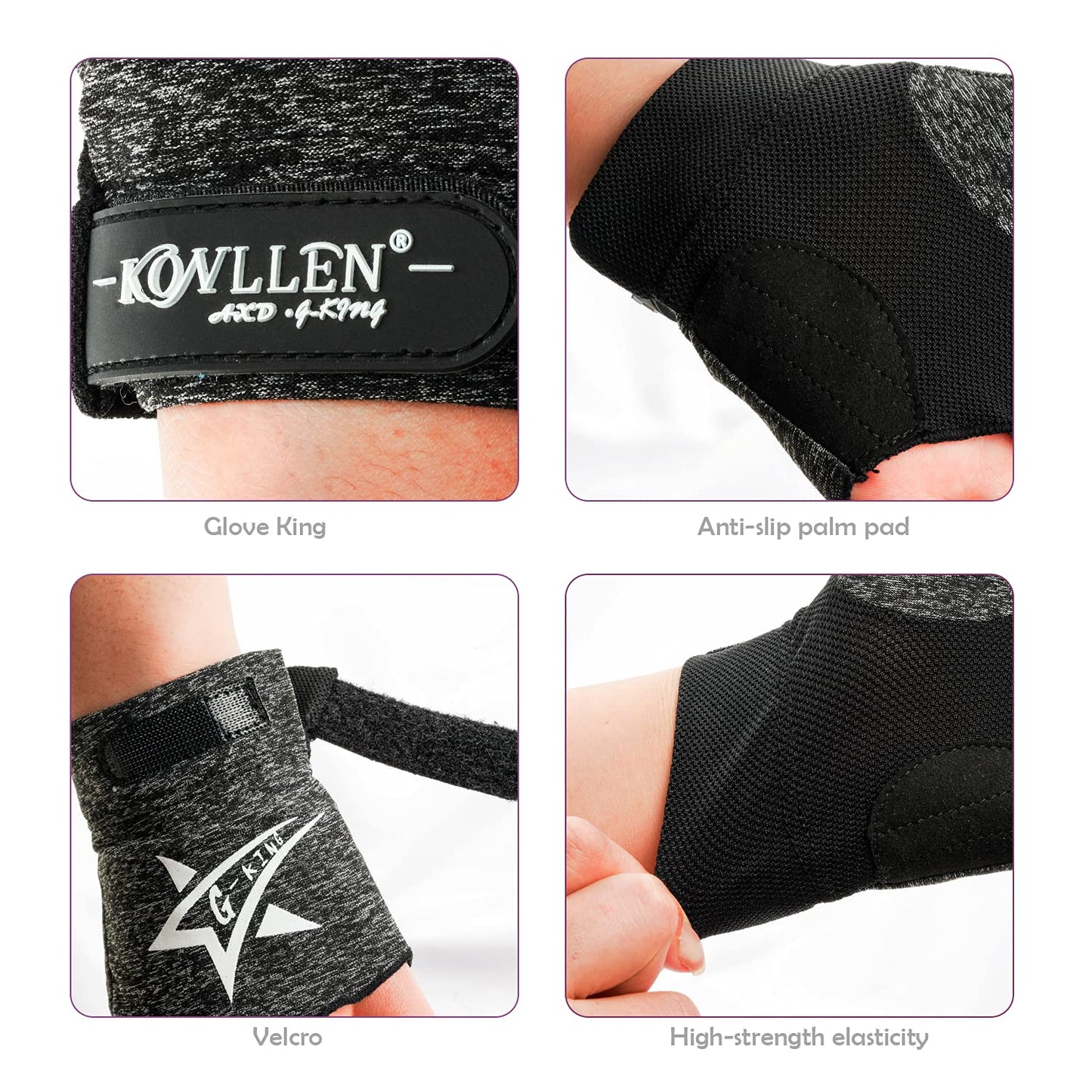 KONLLEN Adjustable Billiard Gloves