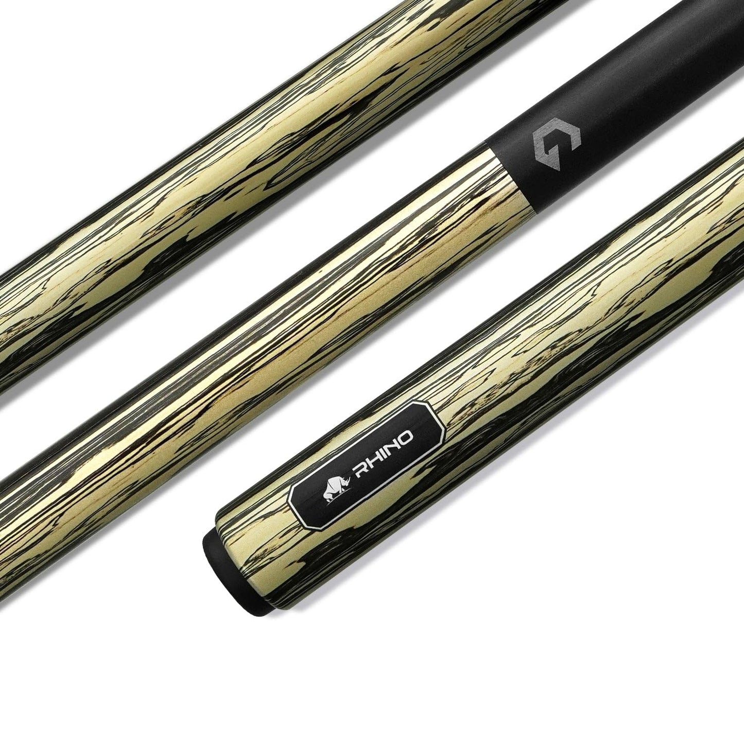 RHINO G-w Series Pool Cue – 12.5mm Tip, Exotic Woods