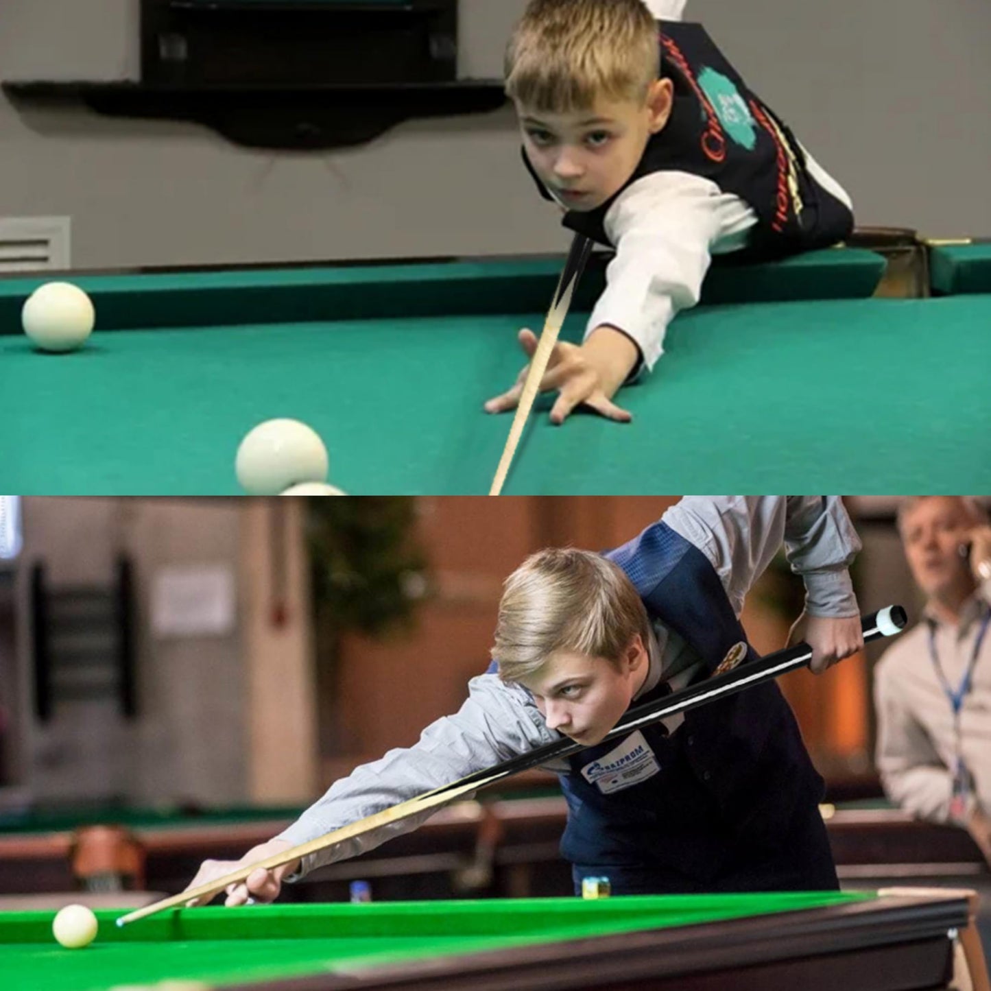 Pool Cue Sticks Set – 36-58" 13mm Tip, 14-20oz