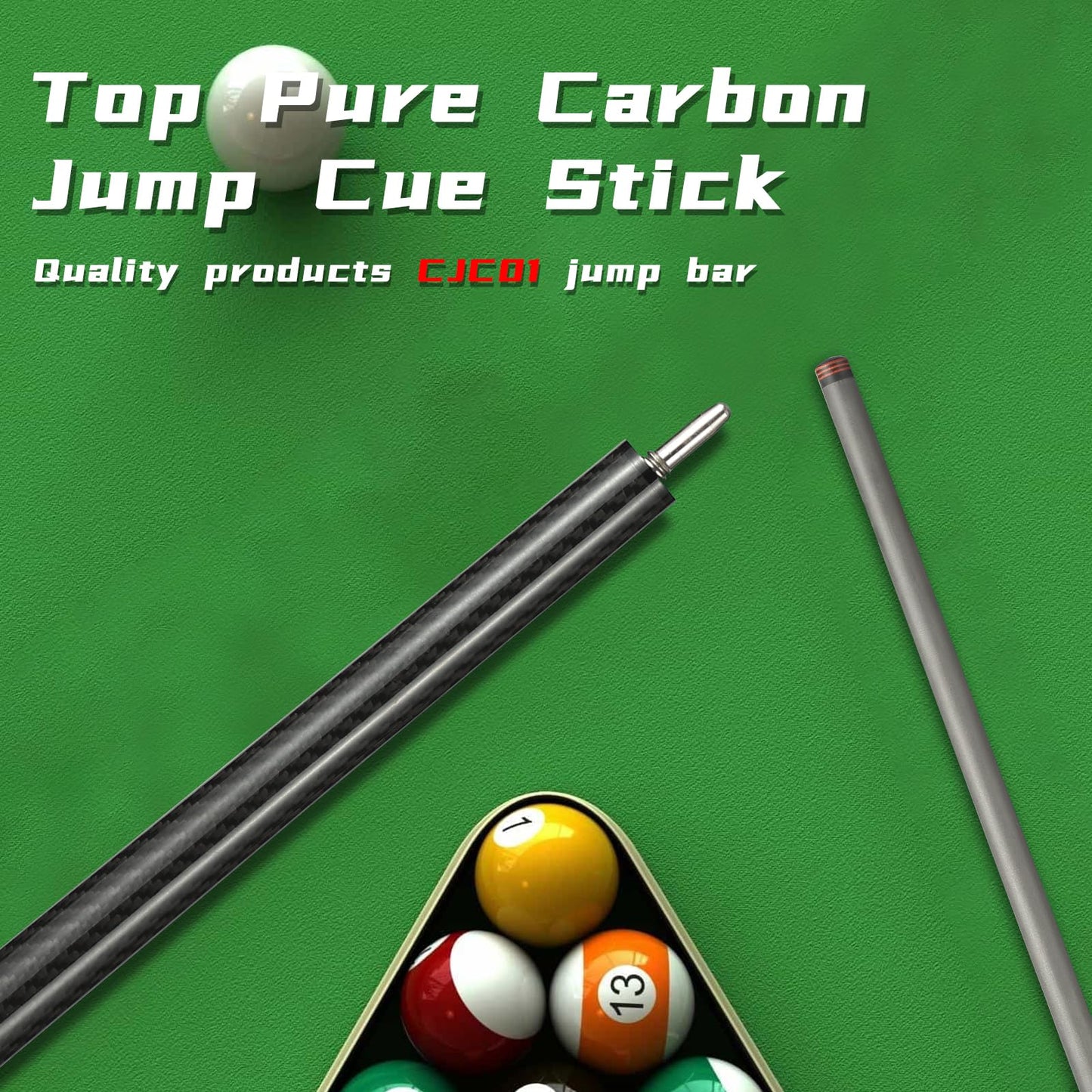 CROWN ME Carbon Fiber Pool Cue